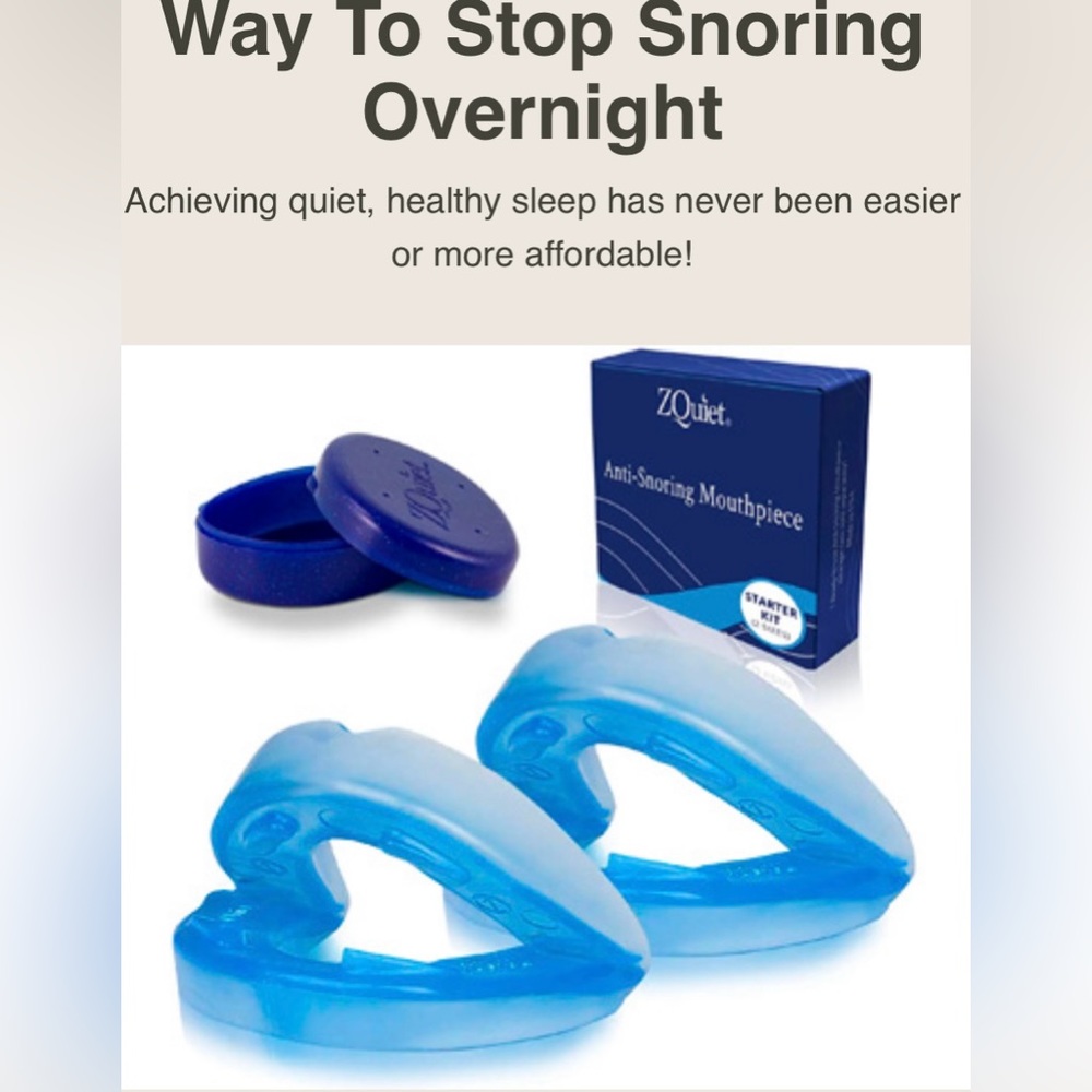 ZQuiet Anti-snoring mouthpiece